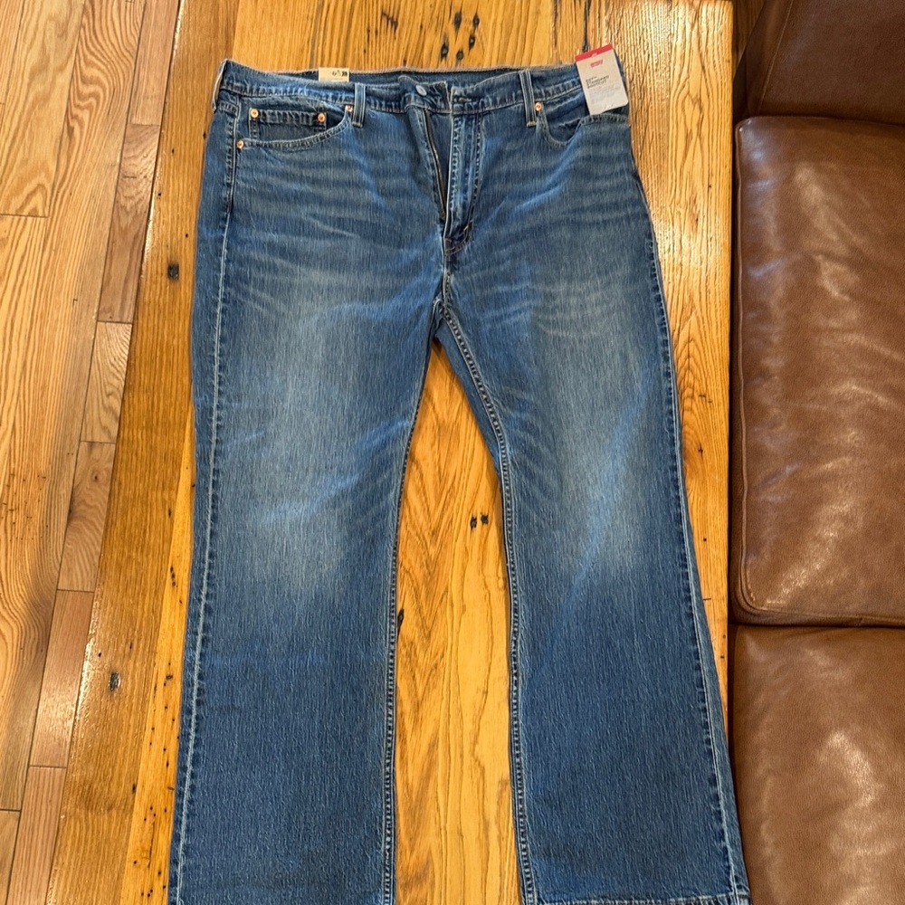 Levi's 527 Standard Bootcut Fit Blue Jeans